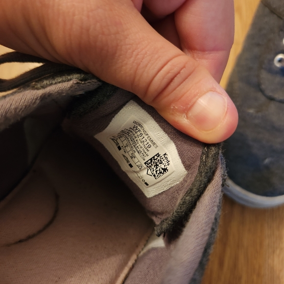 Dark Grey ked shoes, worn once - Picture 3 of 3